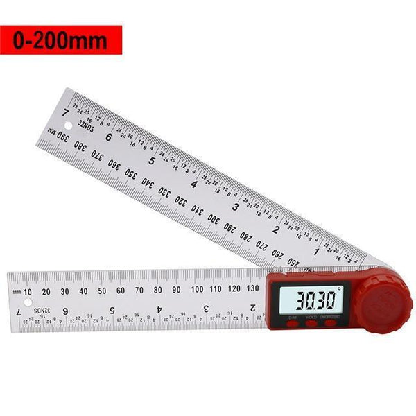 0-200mm 0-300mm Digital Meter Angle Inclinometer Angle Digital Ruler Electron Goniometer Protractor Angle finder Measuring Tool