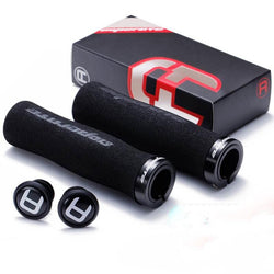 1 Pair Cycling Handlebar Bike Grips for MTB Anti-Skid Sponge Bicycle Grips Mountain Bike Lock On Bicycle Handlebars End Grips