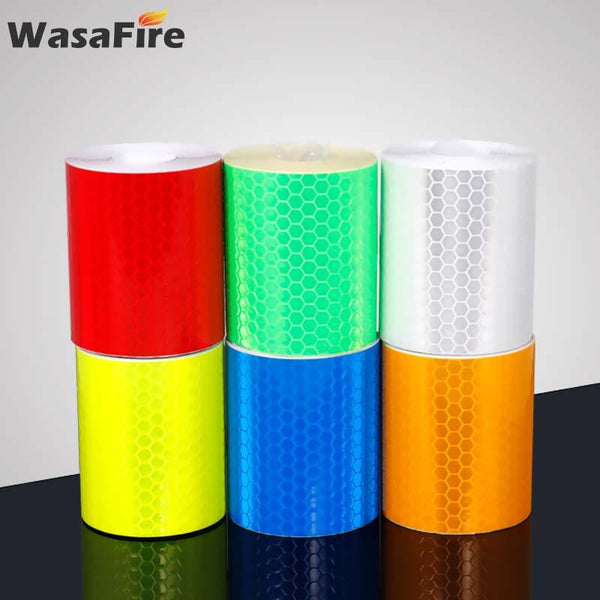 100*5cm/300*5cm Reflective Bicycle Sticker Bike Wheel Spokes Adhesive Tape Safety Stickers Cycling Accessories