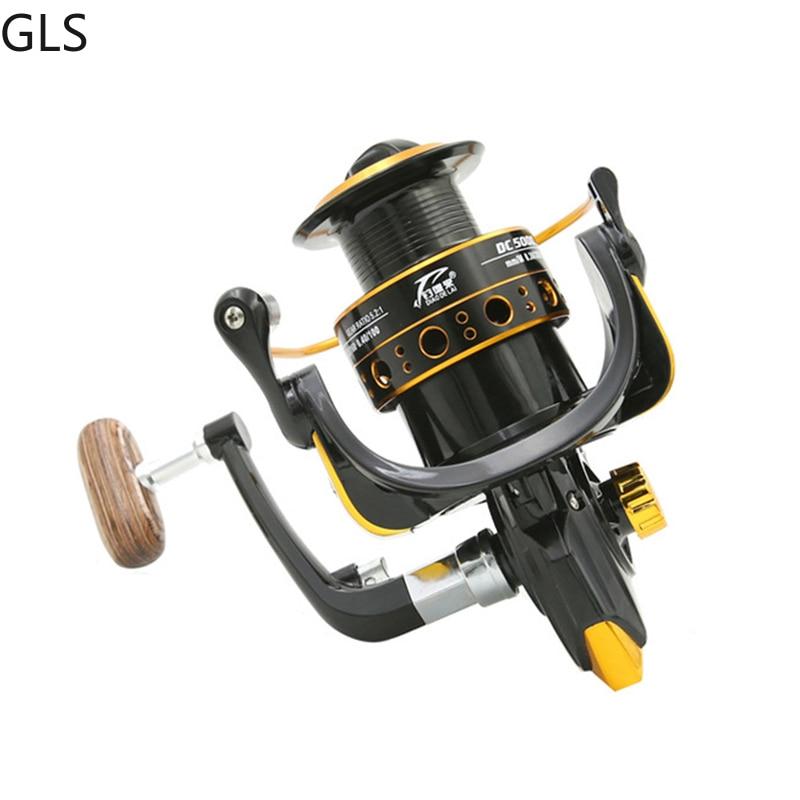 1000-7000 Series High Speed Rock Fishing Wheel All Metal Spool No Gap Spinning Reel Line Spool Anti-corrosion  Fishing Reel