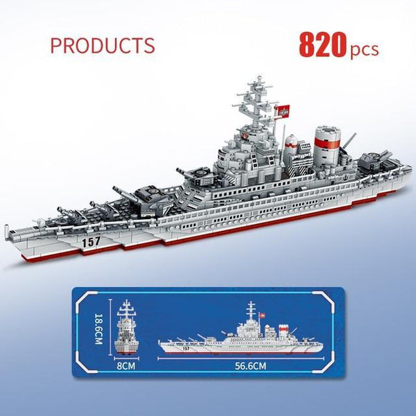 1000+ PCS Military Warship Navy Aircraft Army Figures Building Blocks LegoINGlys Army Warship Construction Bricks Children Toys