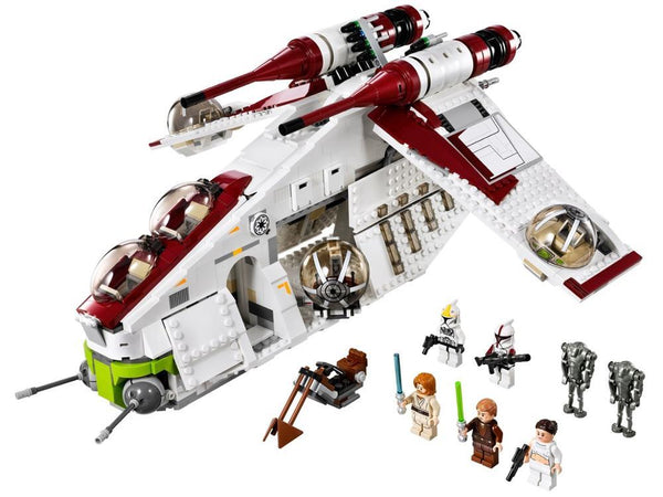 05041 Star Wars on Toy Republic Gunship Set StarWars Compatible with Lepining 75021 Children's Ship Educational Blocks Toys